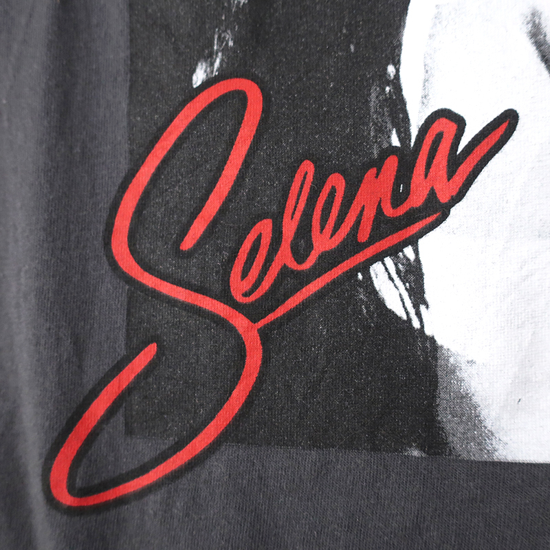 US輸入メキシコ製 Selena セレーナ・キンタニラ Tシャツ テハーノ/音楽系 黒(XL) メンズ_画像6