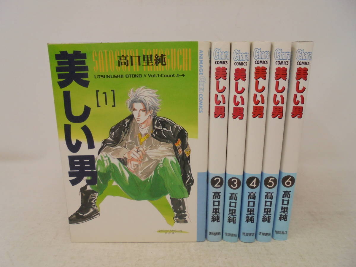 在庫僅少】 【美しい男】全6巻 全初版 全巻セット 高口里純 全巻セット