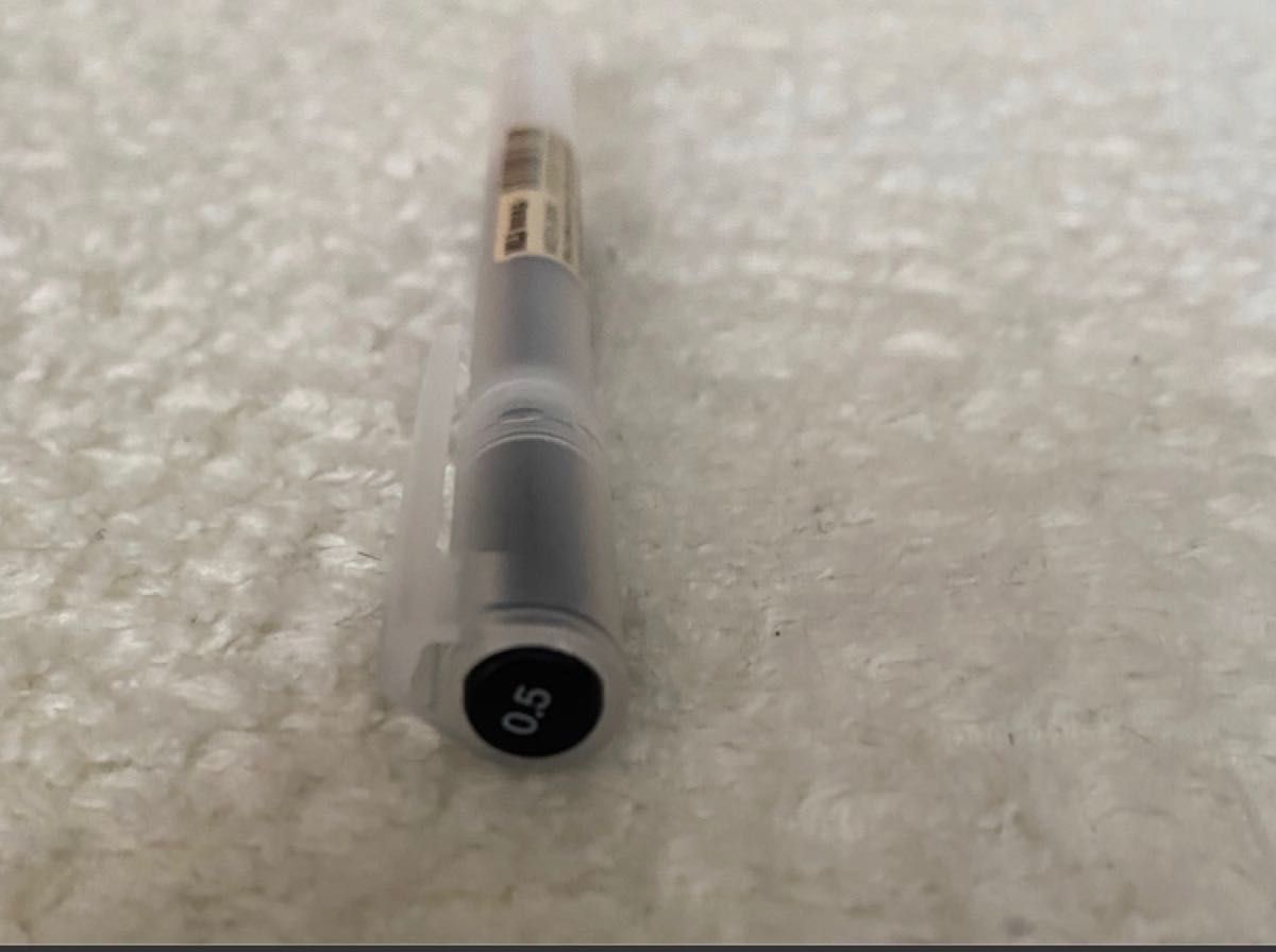 無印良品 【新品】10本 ゲルインキボールペン 0.5mm キャップ式 黒 ブラック 筆記用具 文房具 まとめ売り