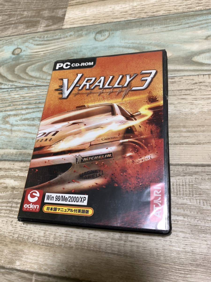 ★送料無料★PC★V-Rally3★Windows版★Vラリー★ケース破損有(盤面は良好)★_画像1