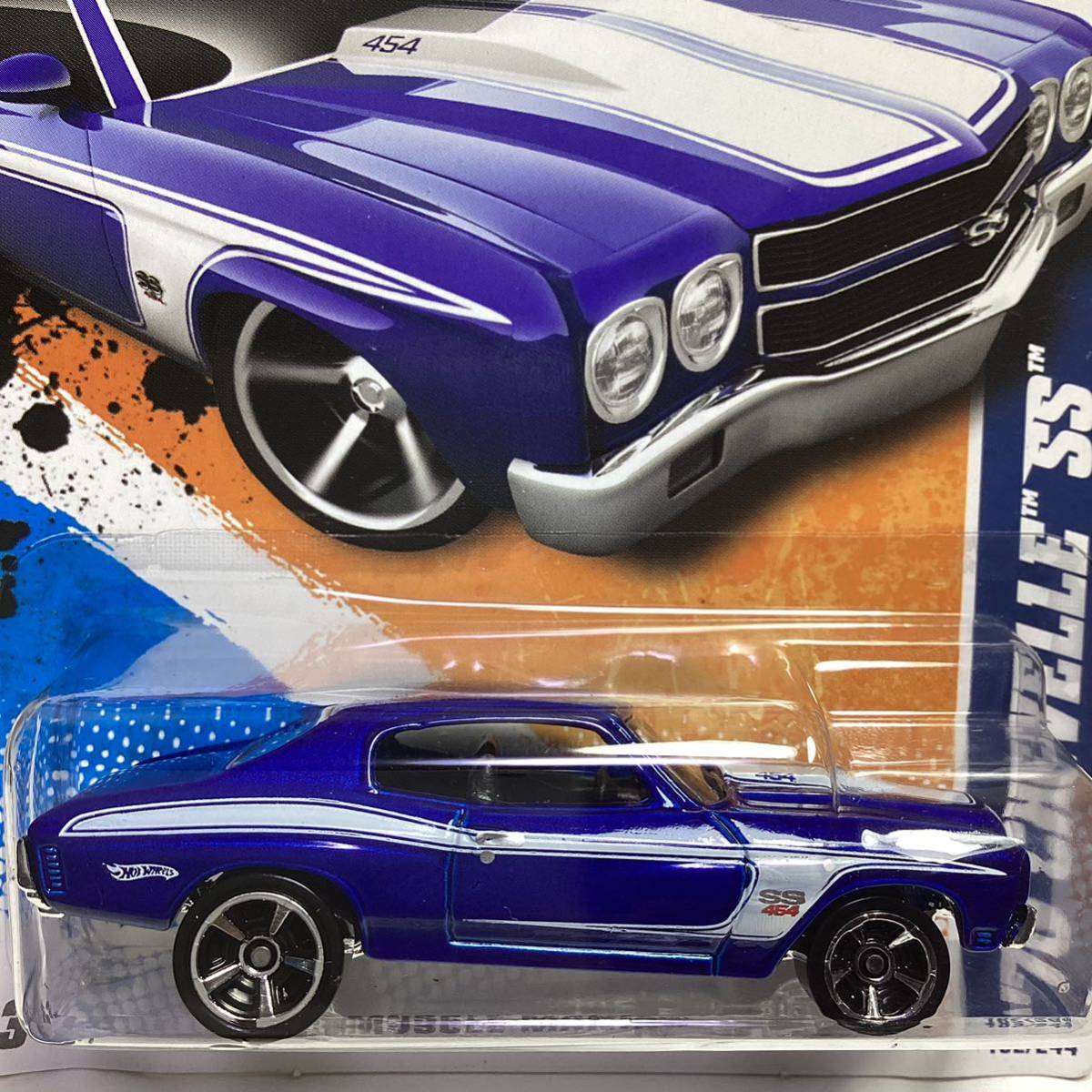 ☆ホットウィール☆ '70 シボレー シェベル SS 青 Hot Wheels | JChere