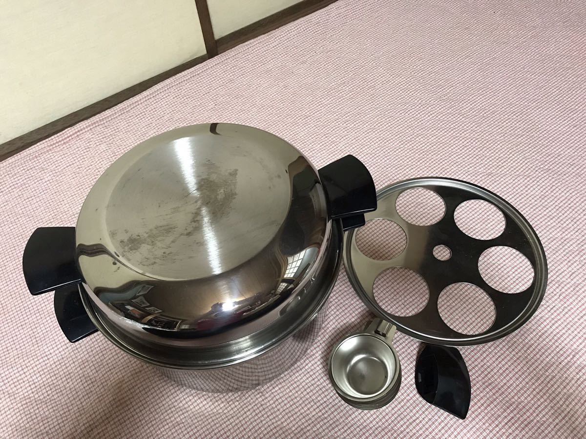 半額SALE☆ シールオマティック ステンレス鍋 アメリカ製 未使用 両手