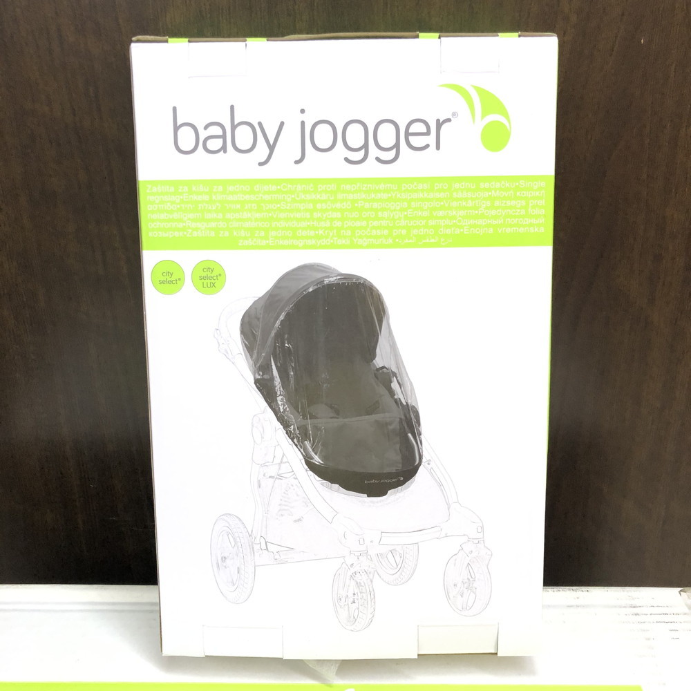 【未使用】 baby jogger ベビージョガー シティセレクト ベビーカー ウェザーシールド付 ブラック (N0727_3_200h)の画像6