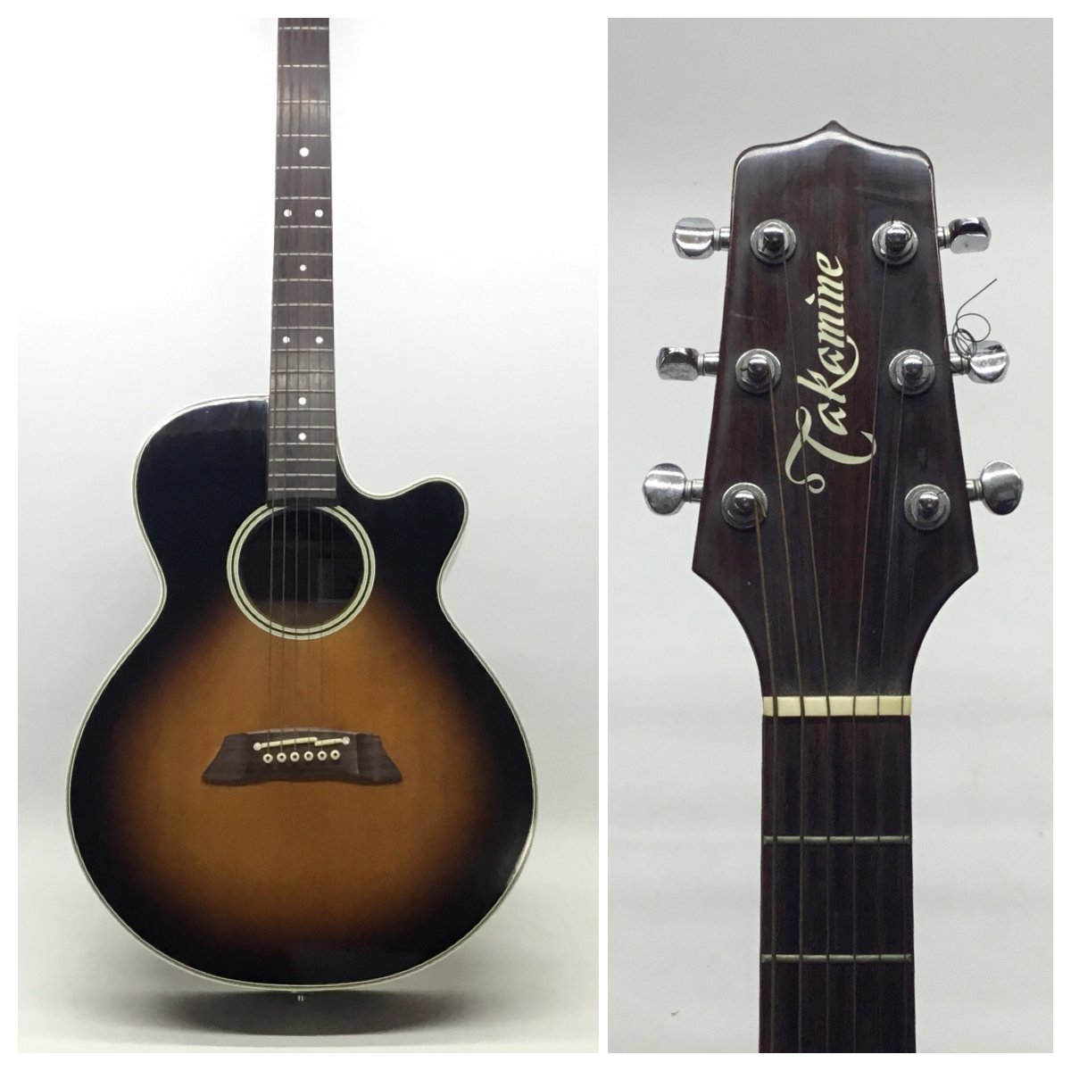 □Takamine PT-106 100シリーズディープボディエレアコモデル アコギ