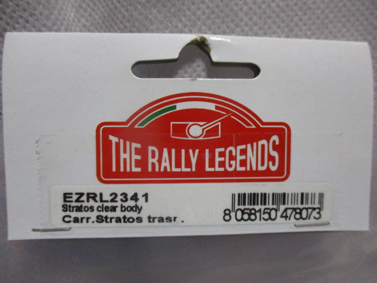 未使用未開封品 TEH RALLY LEGENDS EZRL2341 ランチアストラトスクリアボディ(スポンサーデカール無)