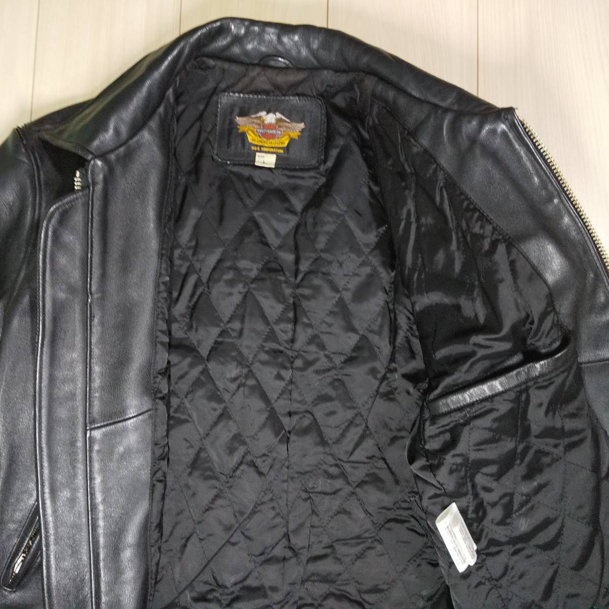 ハーレーダビッドソン レザージャケット 40181 Lサイズ シングル ハーレーダビッドソン レザージャケット 40181 Lサイズ シングル