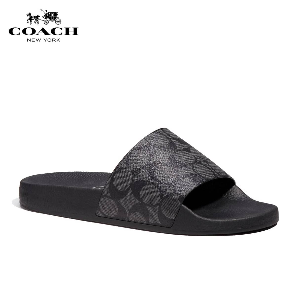 人気ショップ ◆新品/正規品◆【COACH★G3507-10D】コーチ 即決!! 定価22,000円 ブラック スライド シグネチャー サンダル メンズ 大人気♪ 28.0cm 人気ショップ ◆新品/正規品◆【COACH★G3507-10D】コーチ 即決!! 定価22,000円 ブラック スライド シグネチャー サンダル メンズ 大人気♪ 28.0cm