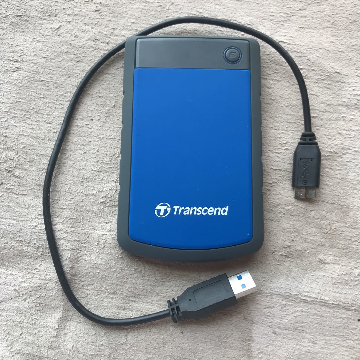 Transcend ポータブルHDD トランセンド ポータブルハードディスク 2TB 中古_画像1