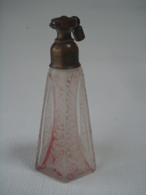 【香水瓶】ビンテージ アトマイザーパフュームボトル パチネ彩色：Vintage Atomizer (検)ルネ・ラリック _画像3