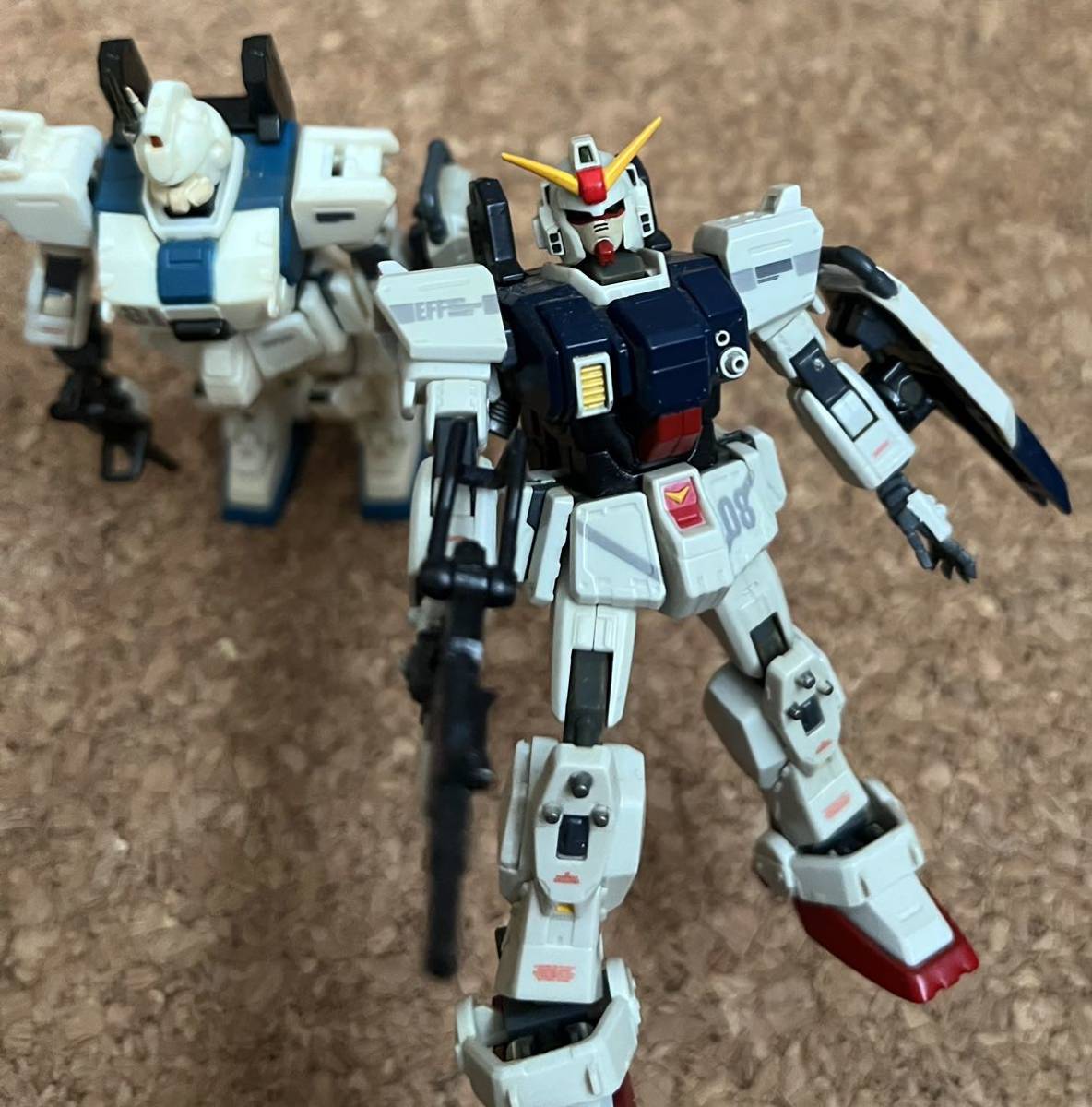 ◇機動戦士ガンダム ハイコンプロ EZ8 陸戦型ガンダム 中古 フィギュア バンダイ 現状 HCMpro_画像3