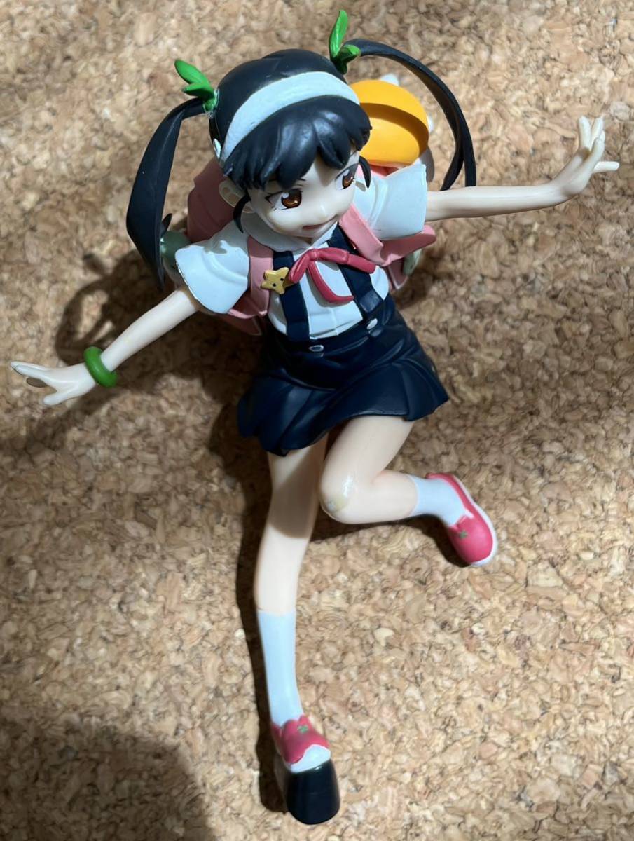 * Bakemonogatari HG figure . 9 temple genuine . used SEGA west tail . new monogatari series 