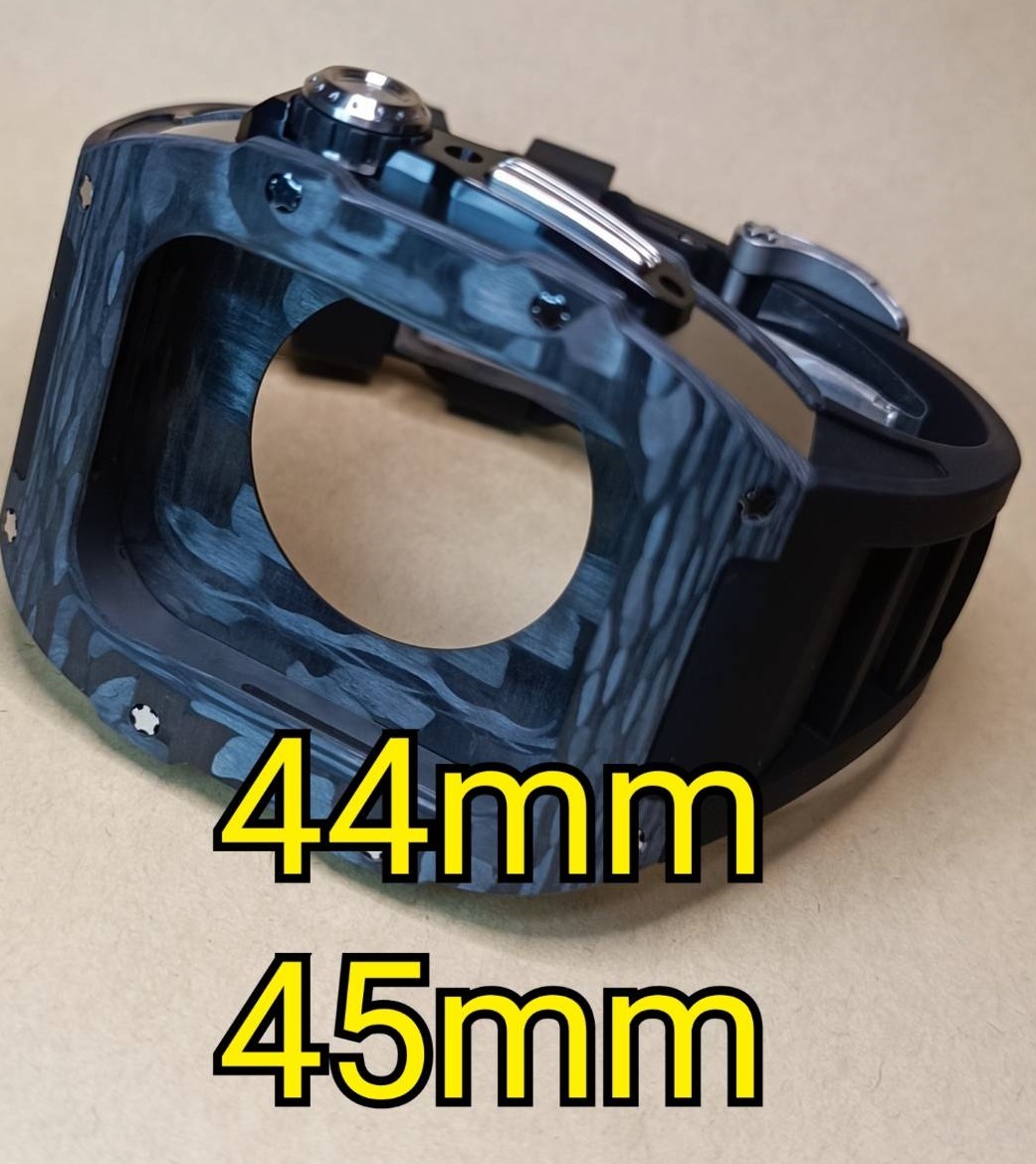 メール便無料】 アップルウォッチ watch apple カスタム ラバー 45mm