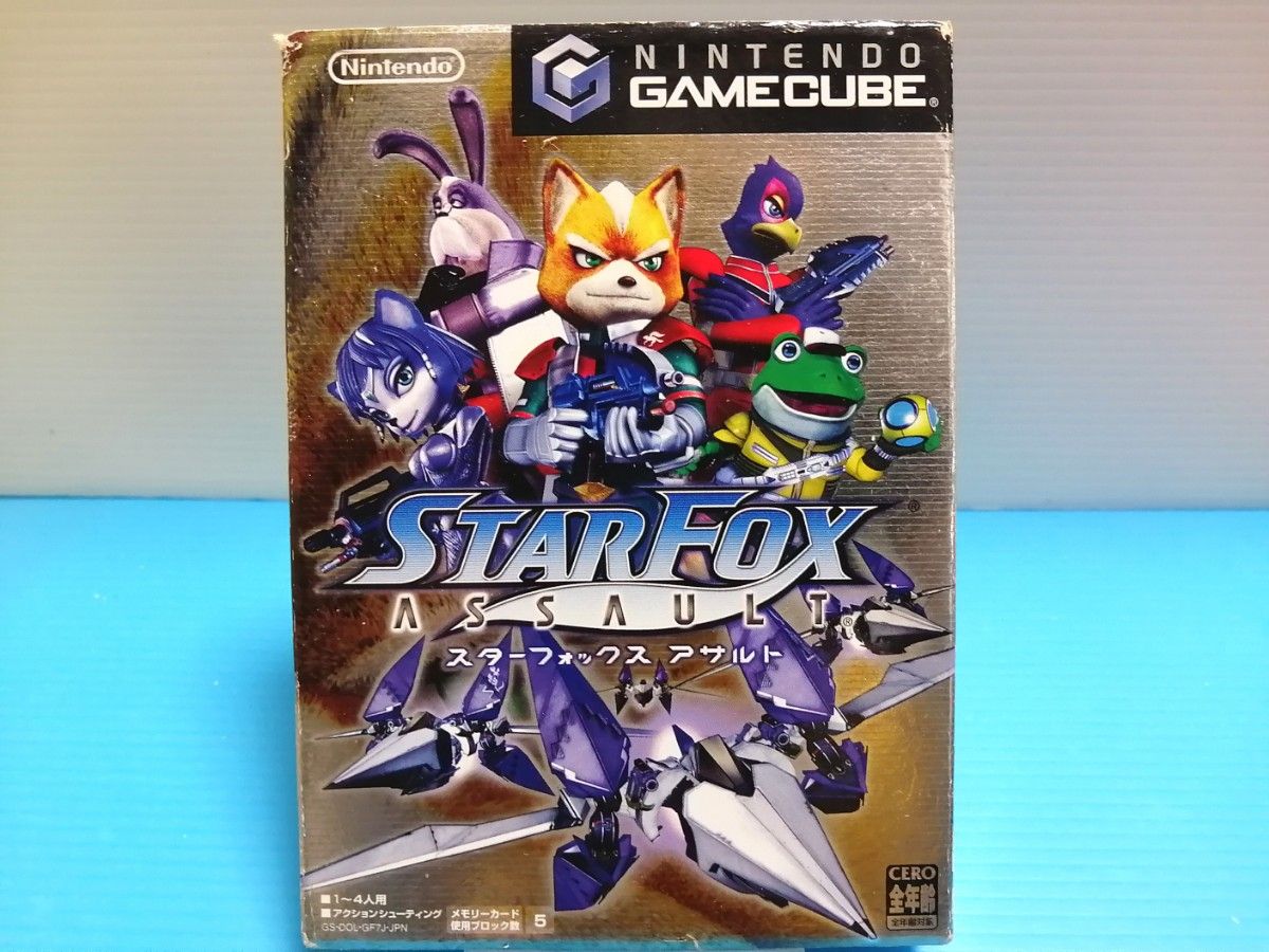 NINTENDOゲームキューブソフト スターフォックス アサルト + NINTENDOゲームキューブソフト スターフォックス アサルト +