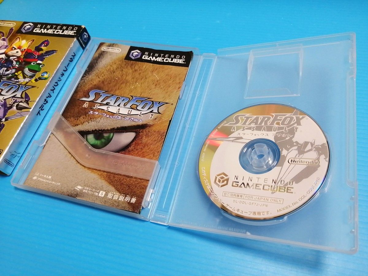 NINTENDOゲームキューブソフト スターフォックス アサルト + NINTENDOゲームキューブソフト スターフォックス アサルト +