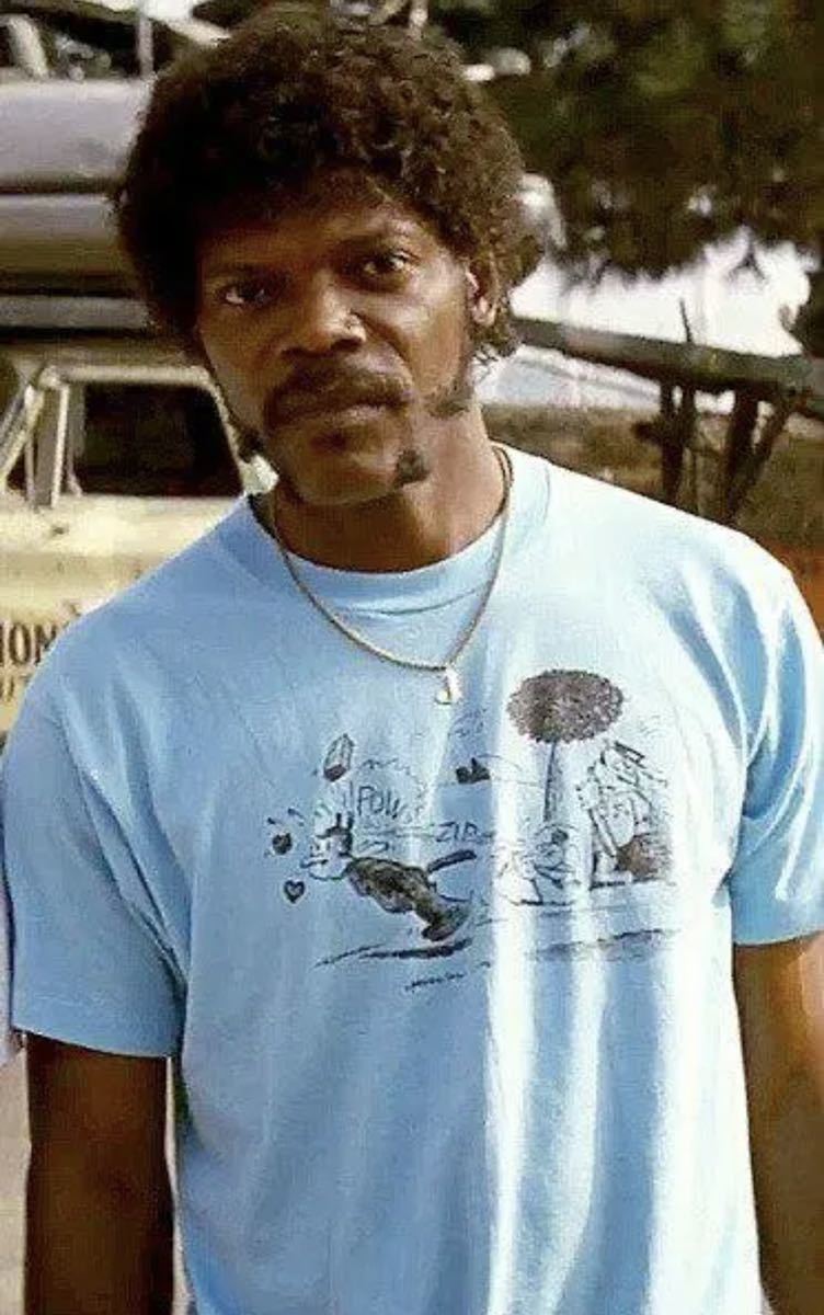 パルプフィクション Tシャツ タランティーノ ジュールス パルプフィクション Tシャツ タランティーノ ジュールス