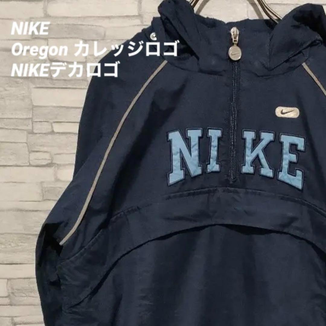 激レア NIKE ナイキ パーカー デカロゴ カレッジロゴ｜Yahoo!フリマ