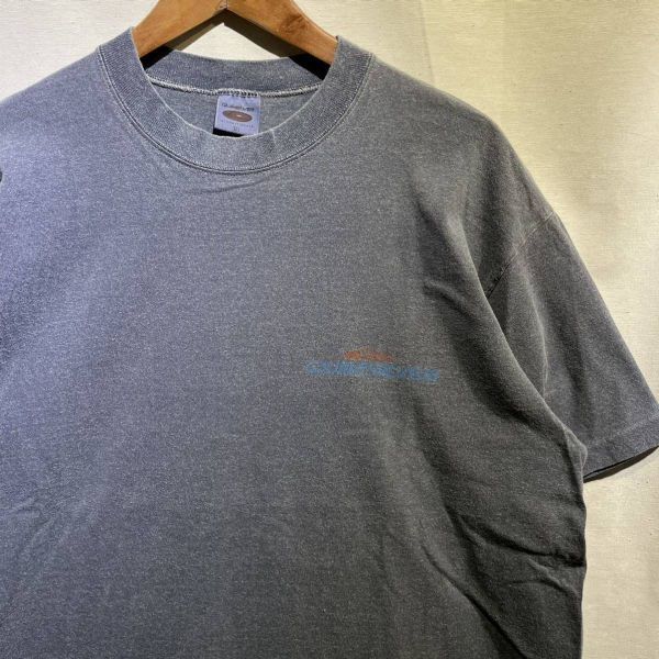 90s QUIKSILVER USA製 両面プリント Tシャツ 綿100 M ヴィンテージ サーフ クイックシルバー 80s