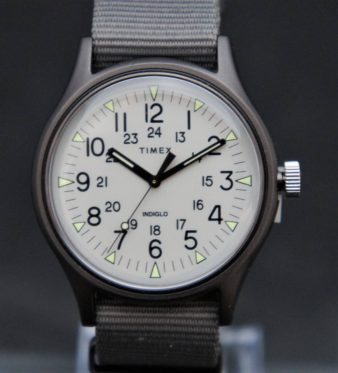 SALE！定価15400円【新品】TIMEX タイメックス MK1 アルミニウムケース インディグロ ナイトライト_画像7