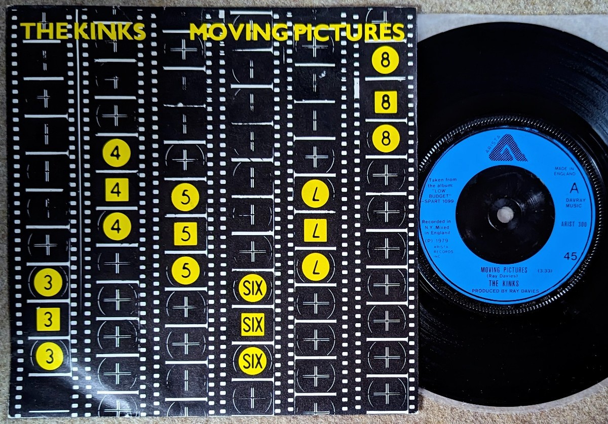 The Kinks-Moving Pictures★英Orig.7"_画像1