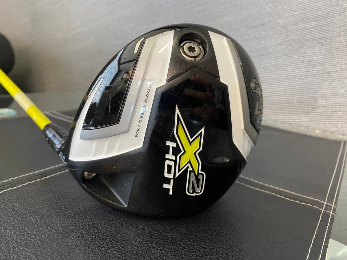 キャロウェイ　X2　HOT　PRO　TourAD　MT-7ｓ　９度　ヘッドカバー付き　【中古品】_画像6