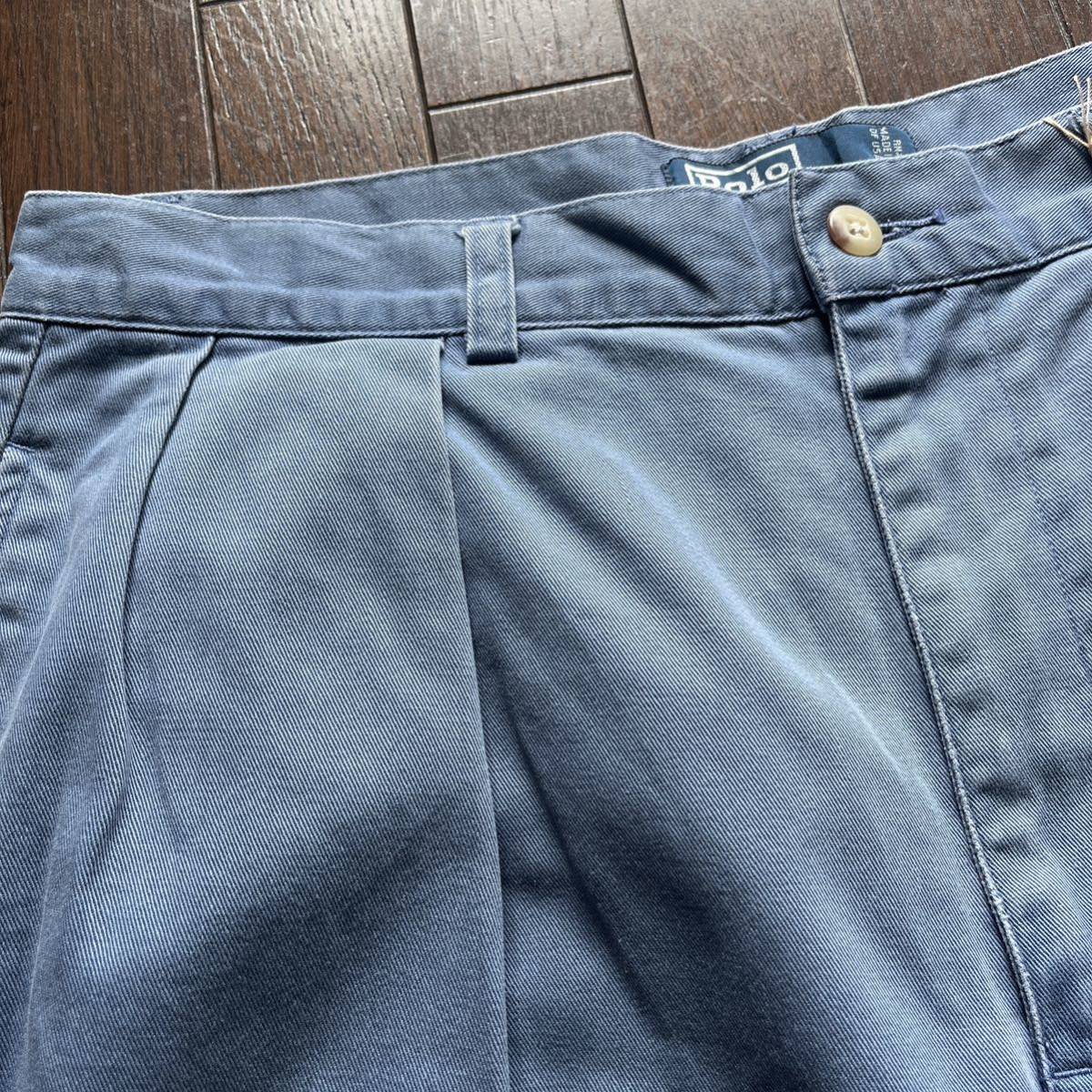 90s RALPH LAUREN ポロラルフローレン ショーツ 半ズボン チノショーツ