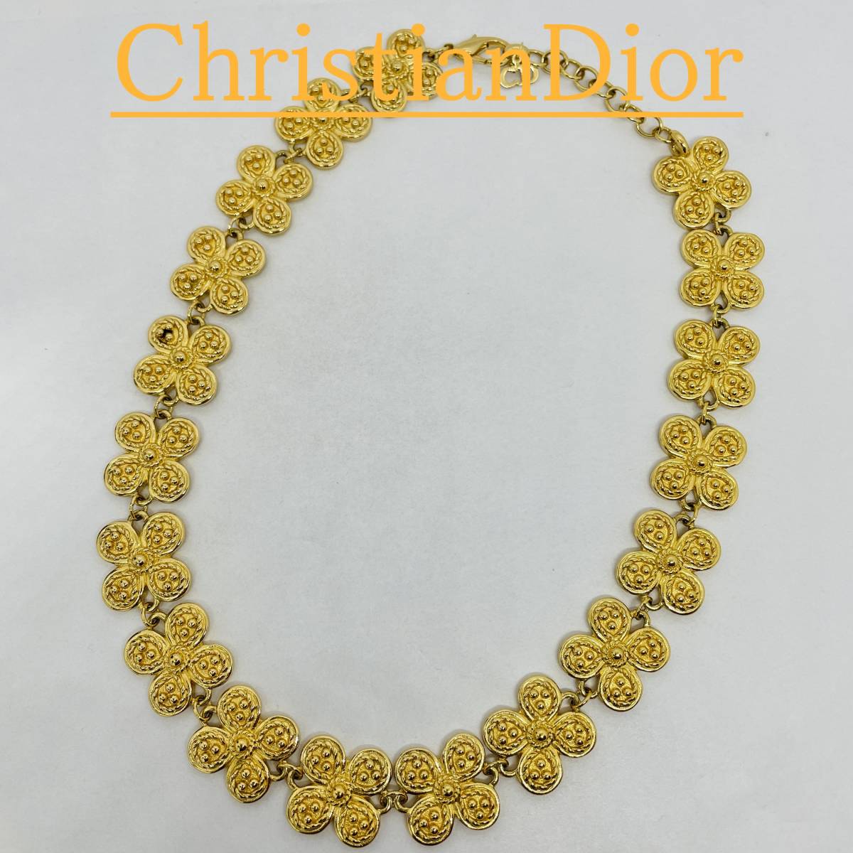 品質満点! 【豪華】ChristianDior クリスチャンディオール ネックレス