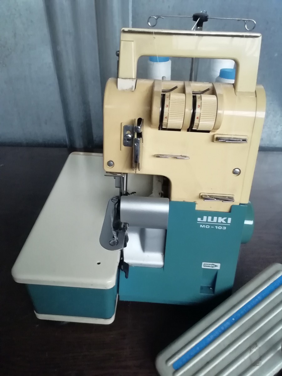 現状品 JUKI ジューキ MO-103 ロックミシン | JChere雅虎拍卖代购