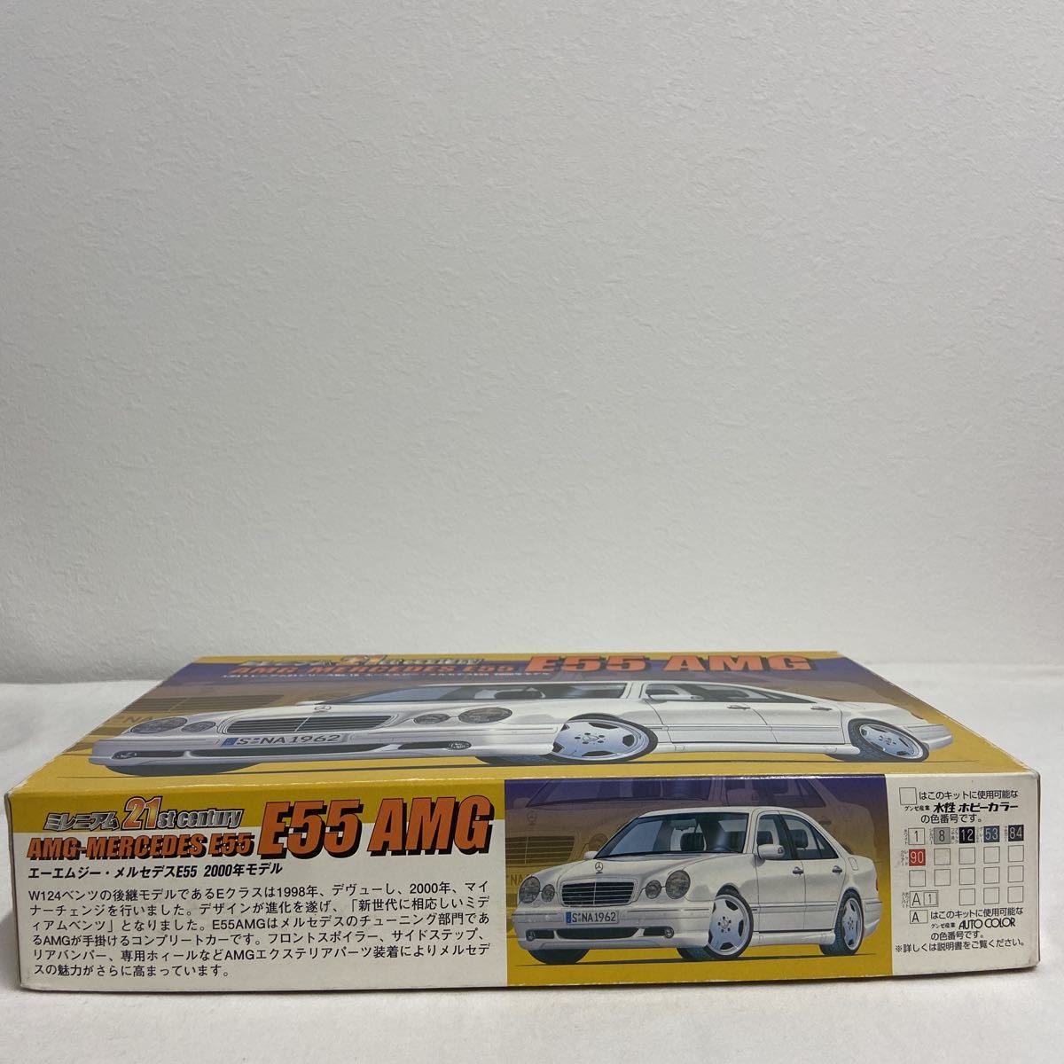 未組立 フジミ 1/24 Mercedes-Benz E55 AMG 2000年モデル メルセデスベンツ Eクラス W210 セダン プラモデル ミニカー モデルカー_画像5