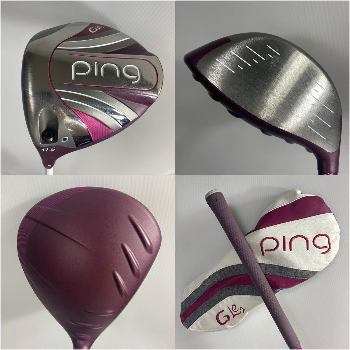 レディース用 PING レフティハーフセット G Le2 ドライバー レディース用 PING レフティハーフセット G Le2 ドライバー