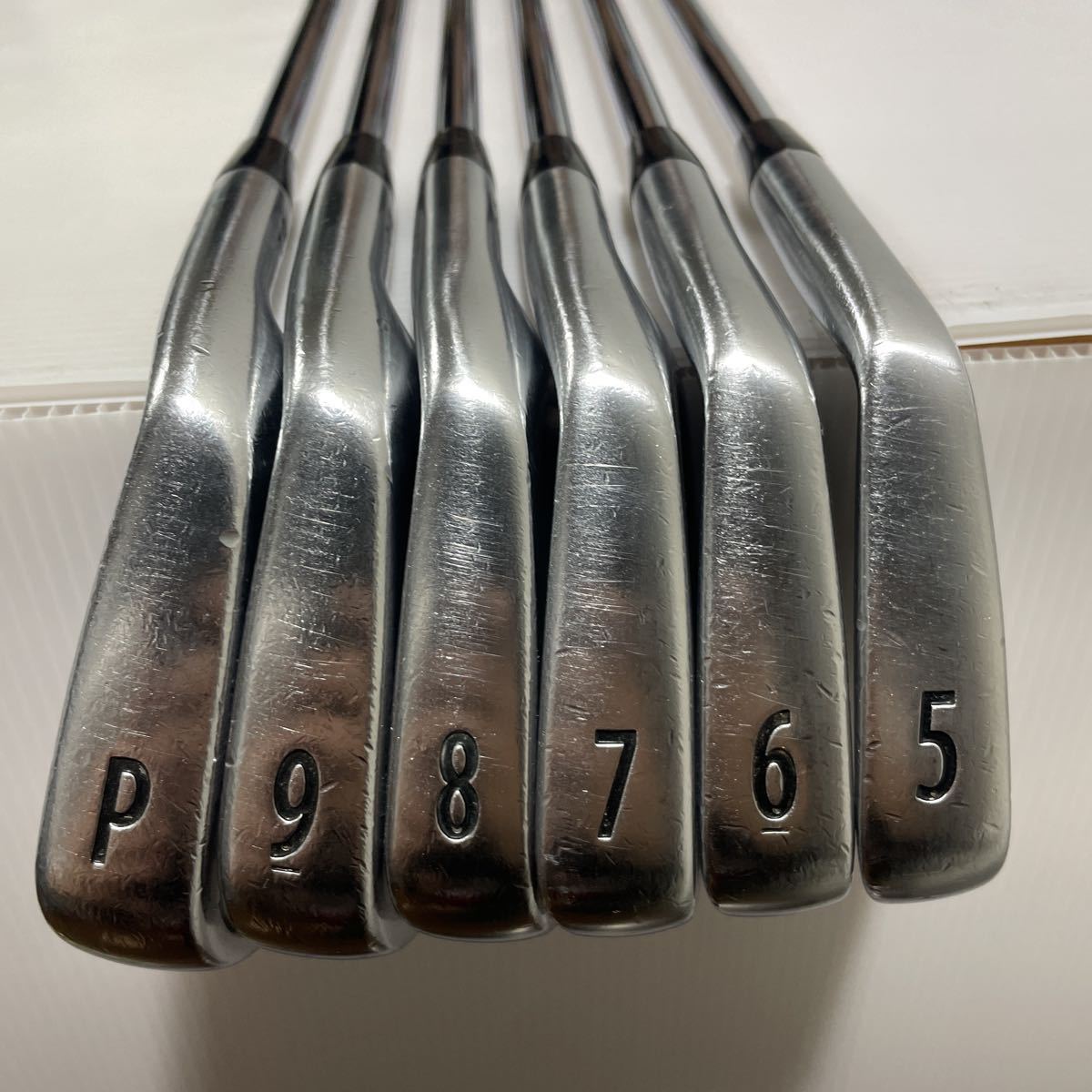 Titleist CB FORGED 712 アイアンセット 5I〜PW 6本セット N.S.PRO 950GH Sフレックス タイトリスト NS 番755_画像7