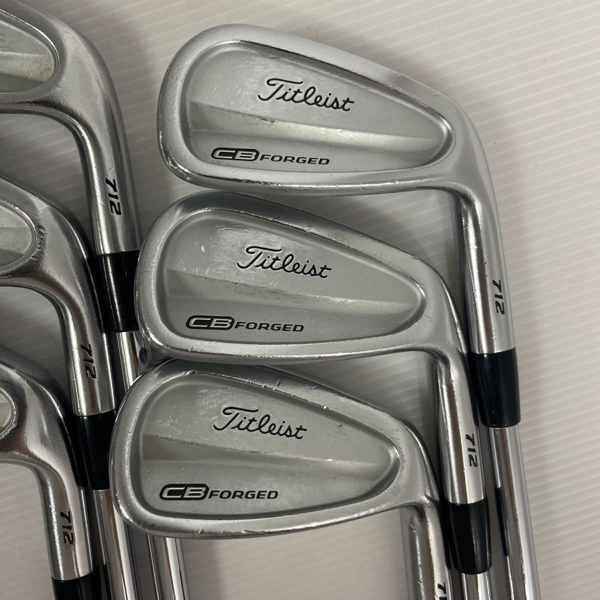 Titleist CB FORGED 712 アイアンセット 5I〜PW 6本セット N.S.PRO 950GH Sフレックス タイトリスト NS 番755_画像3