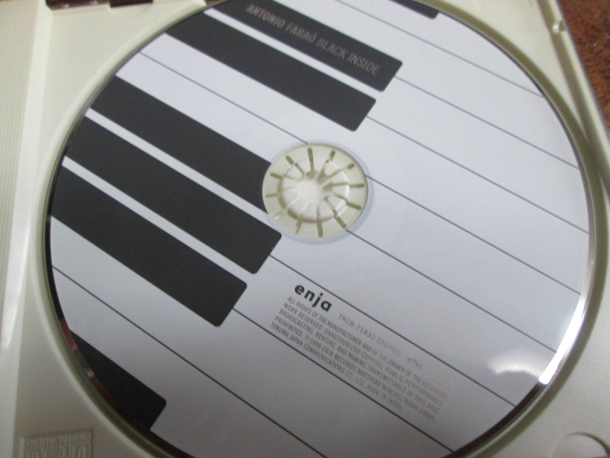 【送料無料】中古CD ★ANTONIO FARAO / BLACK INSIDE ☆アントニオ・ファラオ TKCB-71830_画像4