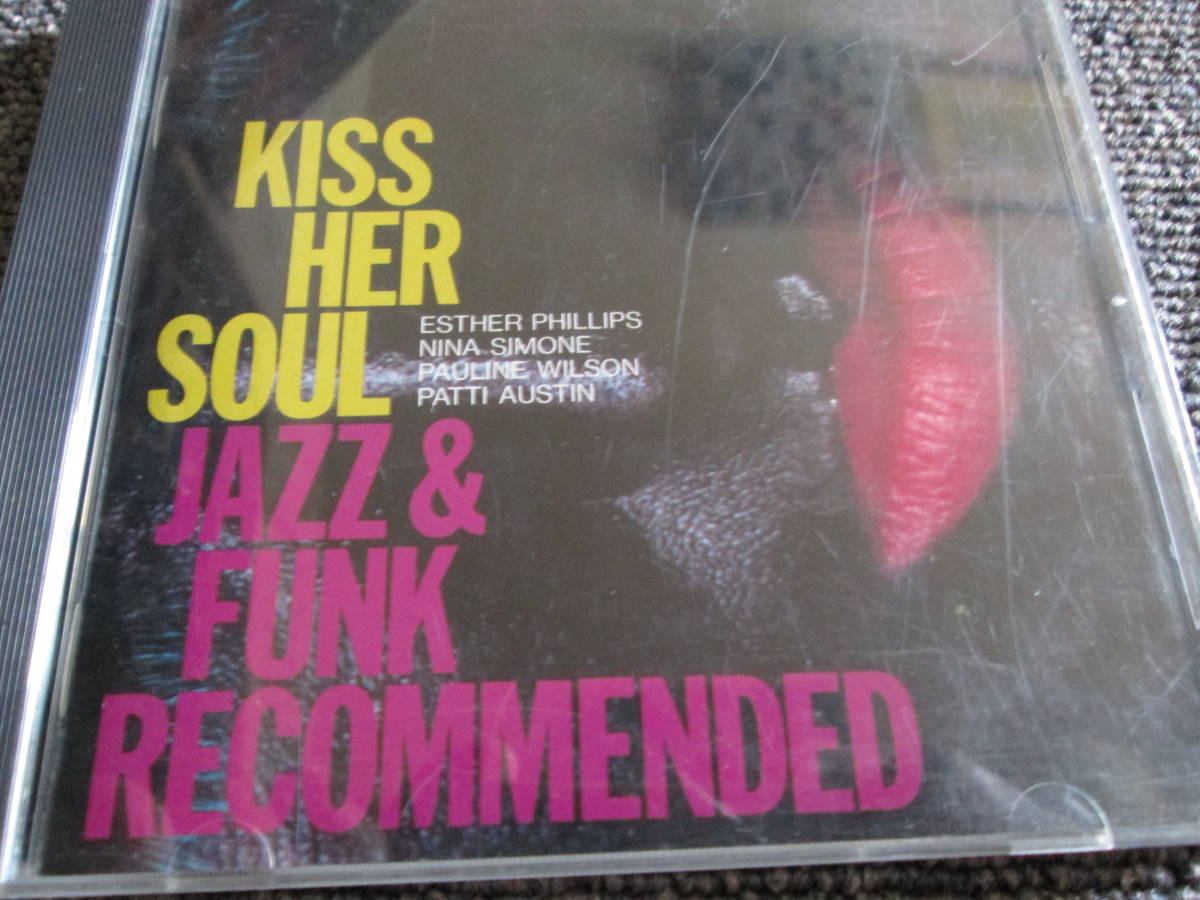 【送料無料】中古CD ★JAZZ & FUNK RECOMMENDED/KISS HER SOUL ☆ジャズ＆ファンク・リコメンデッド/キッス・ハー・ソウル KICP 627_画像1