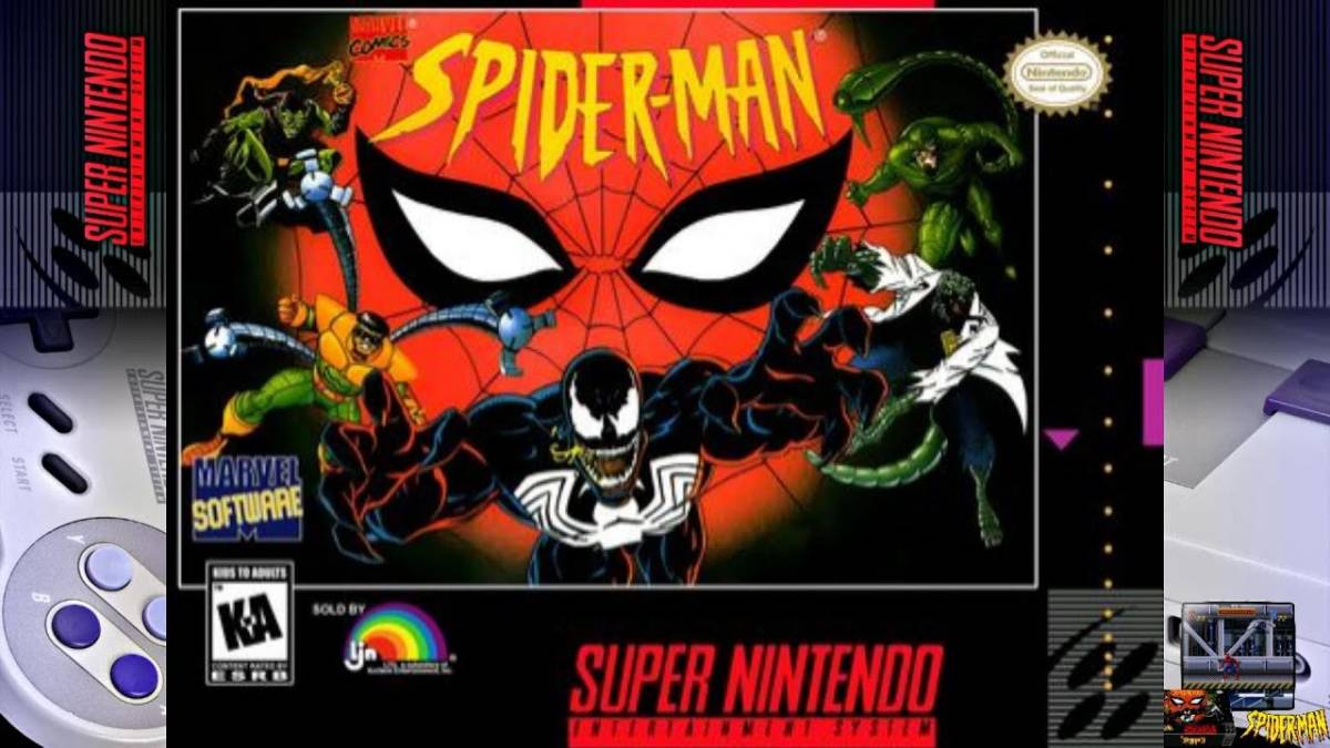 ★送料無料★北米版 スーパーファミコン SNES Spider Man スパイダーマン