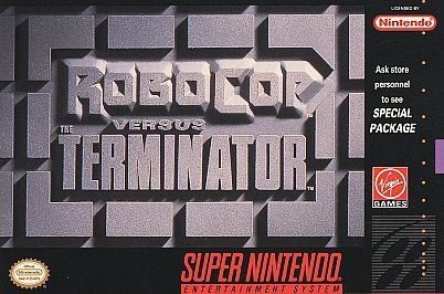 ★送料無料★北米版 スーパーファミコン SNES Robocop vs. Terminator ロボコップVSターミネーター_画像1