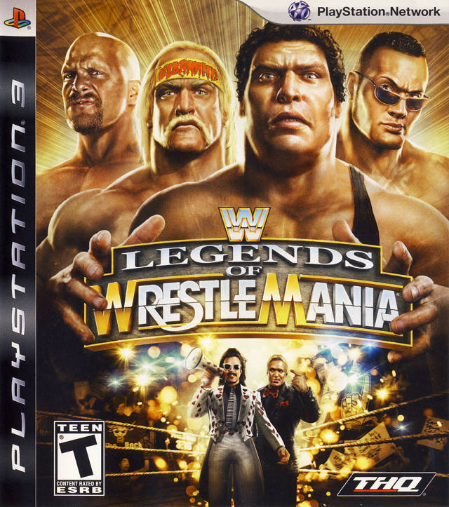 ★送料無料★北米版 WWE Legends of Wrestlemania WWE レジェンズ・オブ・レッスルマニア PS3 プレイステーション3