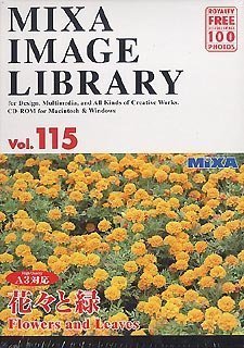 【中古】 MIXA マイザ IMAGE LIBRARY Vol.115 花々と緑_画像1