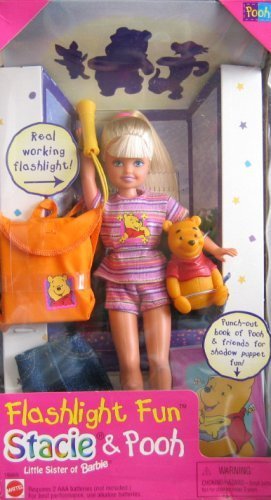 【中古】 Barbie STACIE Flashlight Fun Stacie & Pooh (1997)