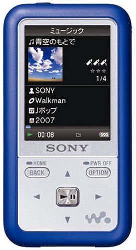 【中古】 SONY ウォークマン Sシリーズ FMラジオ内蔵 2GB ブルー NW-S615F L_画像1