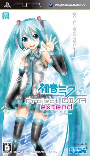 【中古】 初音ミク -Project DIVA- extend - PSP_画像1