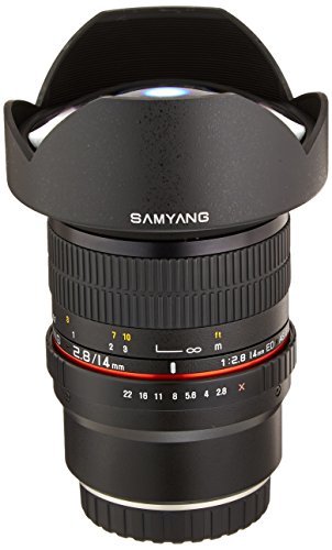 【】 SAMYANG SY14M-FX 14mm F2.8 超広角レンズ Fuji Xマウントカメラ用