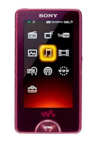 【中古】 SONY ウォークマン Xシリーズ FM付 NC機能 ワンセグ WiFi[メモリータイプ] 16GB レッド