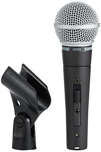 【中古】 SHURE シュア SM58S ダイナミックマイク スイッチ付き ボーカル 配信 収録 ライブ ブラック_画像1