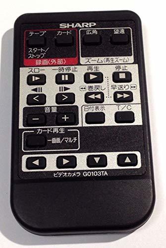 【中古】 SHARP ビデオカメラリモコン G0103TA