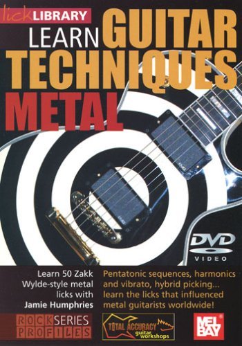 【中古】 Learn Guitar Techniques Metal [DVD] [輸入盤]_画像1