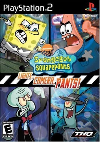 【中古】 Spongebob Squarepants: Lights Camera Pants / Game_画像1