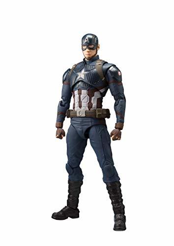 【中古】 S.H.フィギュアーツ アベンジャーズ キャプテン・アメリカ (アベンジャーズ/エンドゲーム) 約150mm_画像1