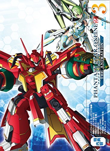 【中古】 ファンタシースターオンライン2 ジ アニメーション 3 Blu-ray初回限定版_画像1