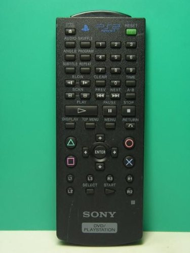 【中古】 SONY DVD PLAYSTATIONリモコン SCPH-10420_画像1