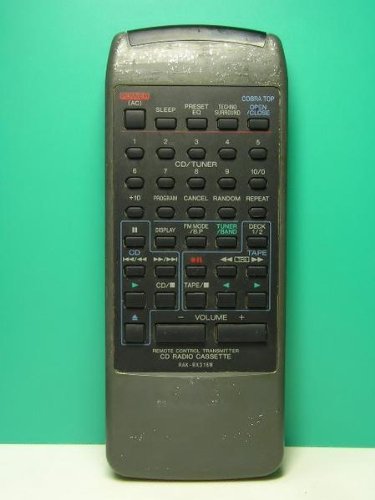 [ used ] Panasonic audio remote control RAK-RX316W
